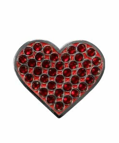 Cutter & Buck Ahead Ball Marker - Crystal Red Heart