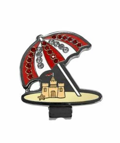 Cutter & Buck Ahead Crystal Hat Clip - Beach Umbrella