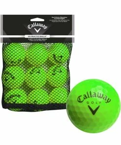 Callaway HX Practice Balls 9 Pack Green
