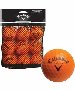 Callaway HX Practice Balls 9 Pack Orange