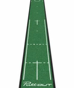 Puttout Slim Putting Mat - Green