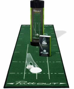 PuttOUT Mat And Pressure Trainer Combo Green White