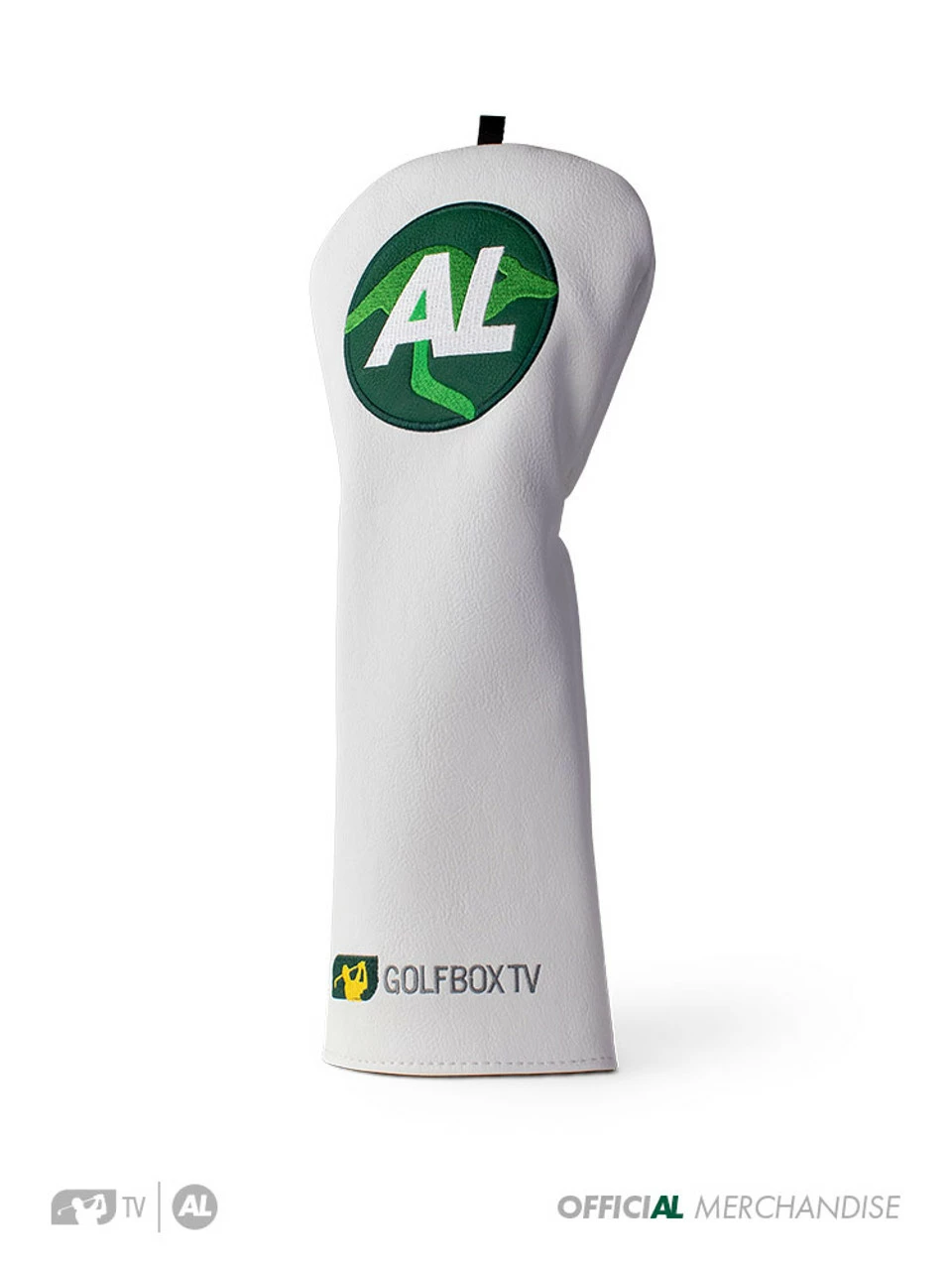 GolfBox #TEAMAL Driver Cover - White 3 GolfBox #TEAMAL Driver Cover - White