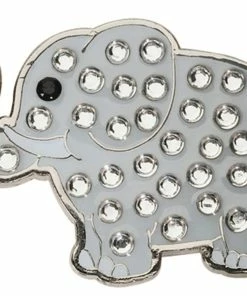 Navika Swarovski Crystal Elephant Marker