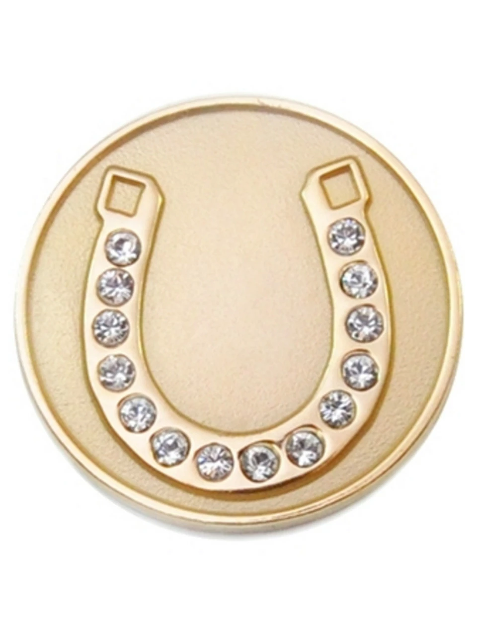 Navika Swarovski Crystal Horseshoe Gold Marker 3 Navika Swarovski Crystal Horseshoe Gold Marker