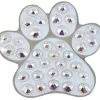 Navika Swarovski Crystal Paw White Marker -Training Aids Store mark nav20crys20paw20white 1 64619.1667494422