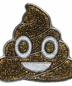 Navika Glitzy Emoji Oh $h!t Ball Marker