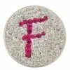 Navika Micro Pave Crystal Initial F Marker -Training Aids Store mark nav20mp20pink20f 1 80421.1667494458