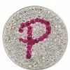 Navika Micro Pave Crystal Initial P Marker -Training Aids Store mark nav20mp20pink20p 1 79985.1667494450