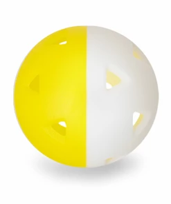 Stonehaven Power Flow Practice Balls 12 Pack - Yellow/White