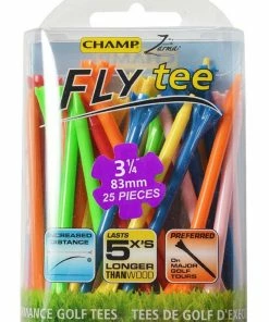 CHAMP Neon Fly Tees 25 Pack 3.25 Inch