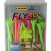 CHAMP Neon Fly Tees 30 Pack 2.75 Inch Mixed