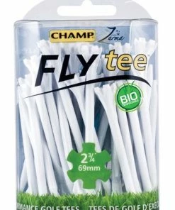 CHAMP Fly Tees 30 Pack 2.75 Inch White