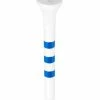 Redback Sport Redback Opti Height Wooden Golf Tees 2 1/8 Inch - White/Blue