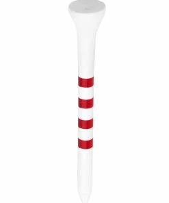 Redback Sport Redback Opti Height Wooden Golf Tees 2 3/4 Inch - White/Red