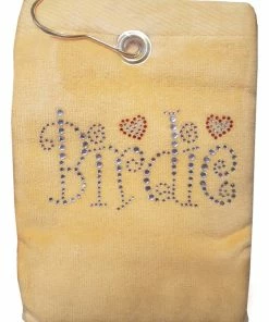 Navika Bling Birdie Towel Yellow