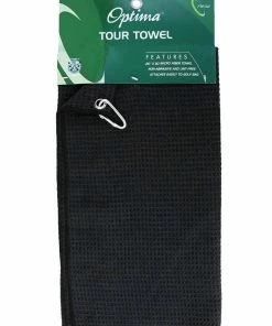 Optima Tour Towel Black