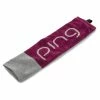 Ping Ladies Trifold Towel - Garnet/Grey -Training Aids Store twl ping20trifold20garnet gry 1 85047.1667493522
