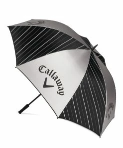 Callaway UV Umbrella - Black/Silver/White