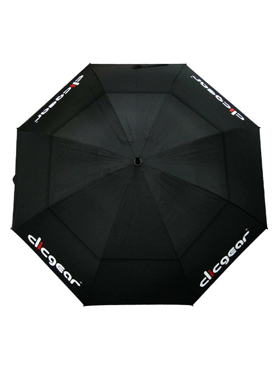 Clicgear Double Canopy 68 Inch Umbrella Black 3 Clicgear Double Canopy 68 Inch Umbrella Black