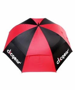 Clicgear Double Canopy 68 Inch Umbrella Black/Red